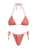 Daisy-Gingham Bow Bikini