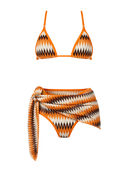 Zara-3P Zigzag Beach Set