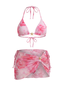 3-Piece Floral Bikini Set