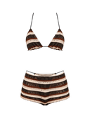 Lena-Stripe Bikini Set