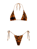 Zina-Tiger Tie Bikini